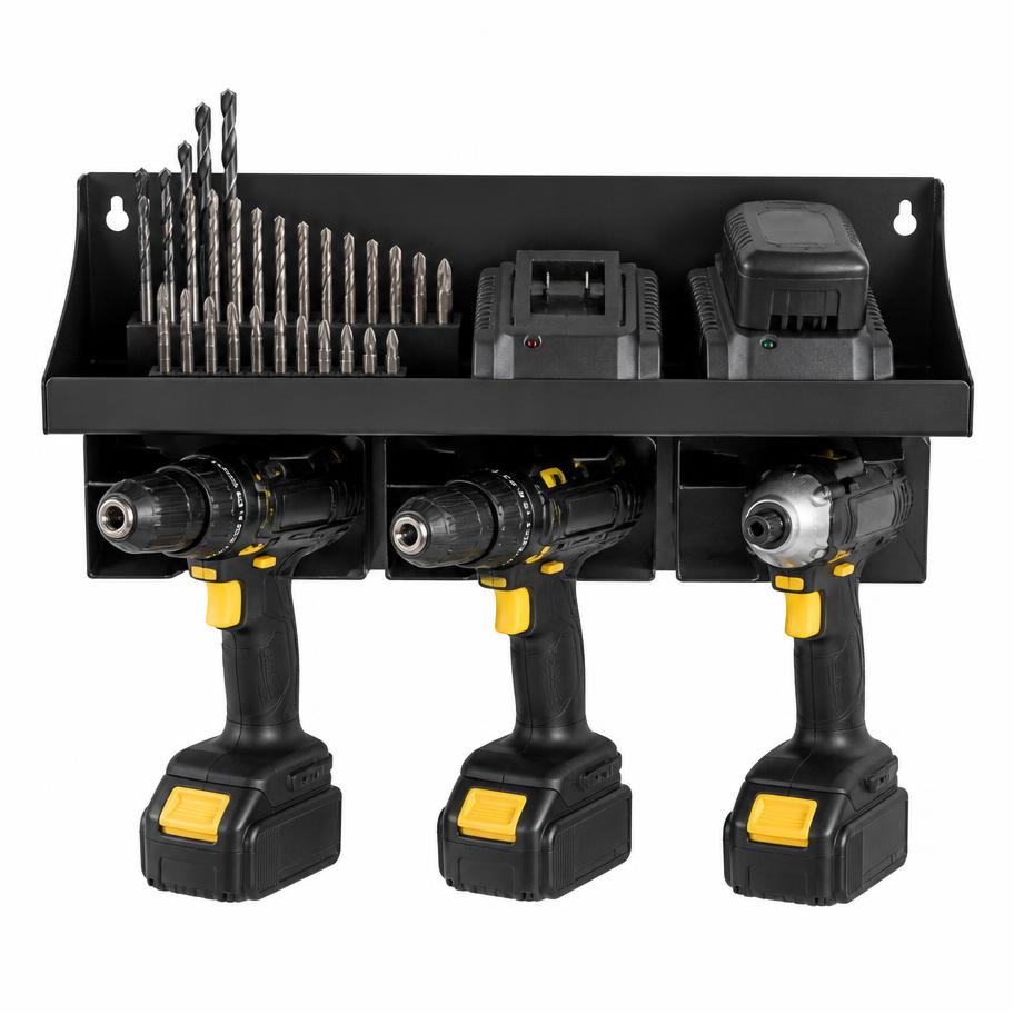 Cordless Drill Organizer Shelf